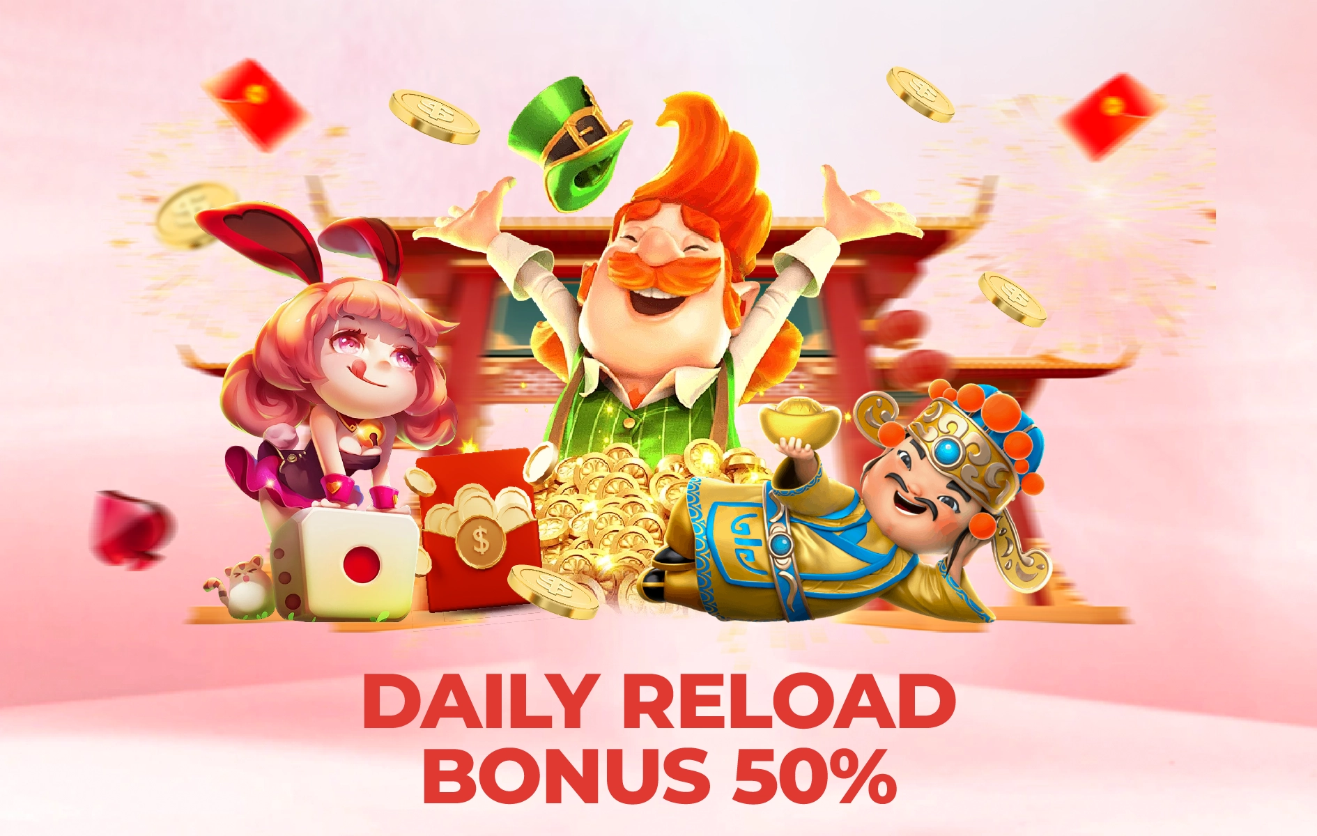 Daliy Reload Bonus 50